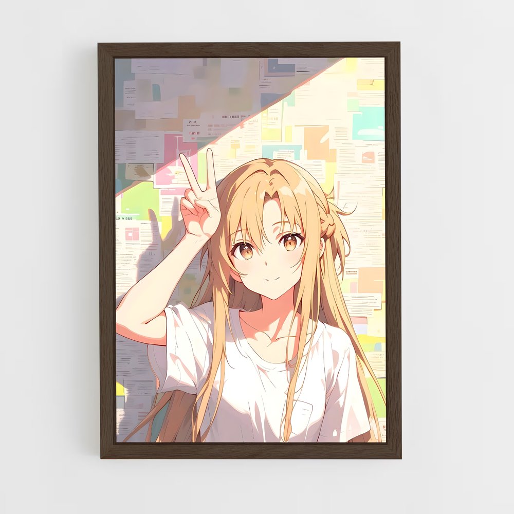 ap-asuna yuuki-1 cadre Bois foncé