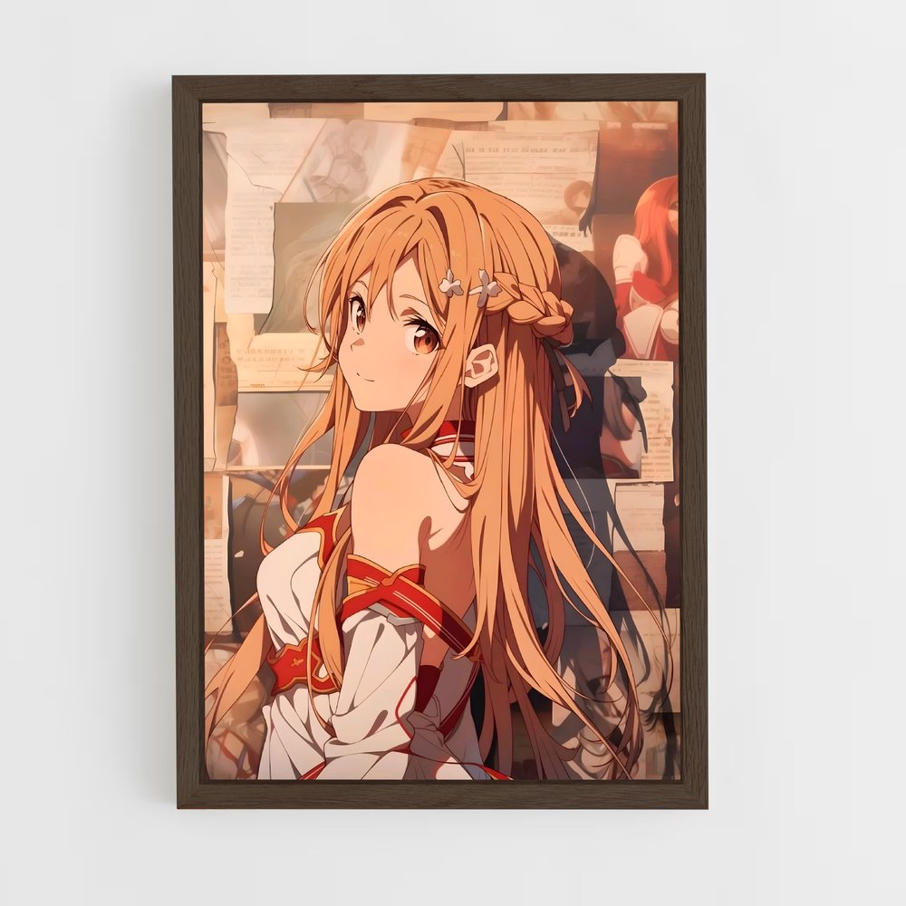 ap-asuna yuuki-2 cadre Bois foncé