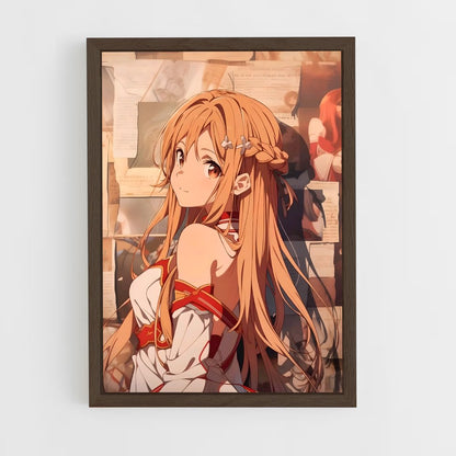ap-asuna yuuki-2 cadre Bois foncé