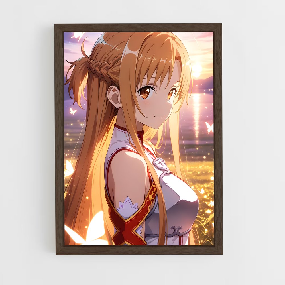 ap-asuna yuuki-3 cadre Bois foncé
