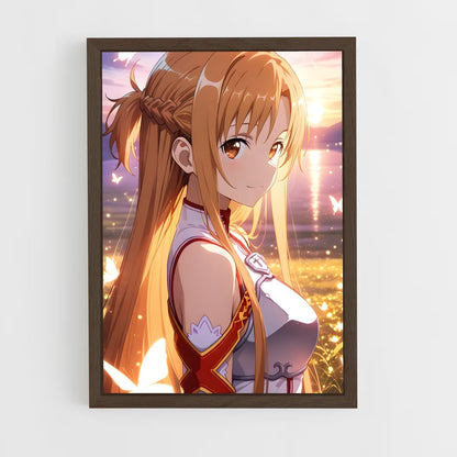 ap-asuna yuuki-3 cadre Bois foncé