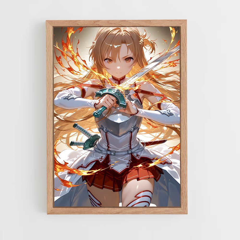 ap-asuna yuuki-4 cadre Bois clair