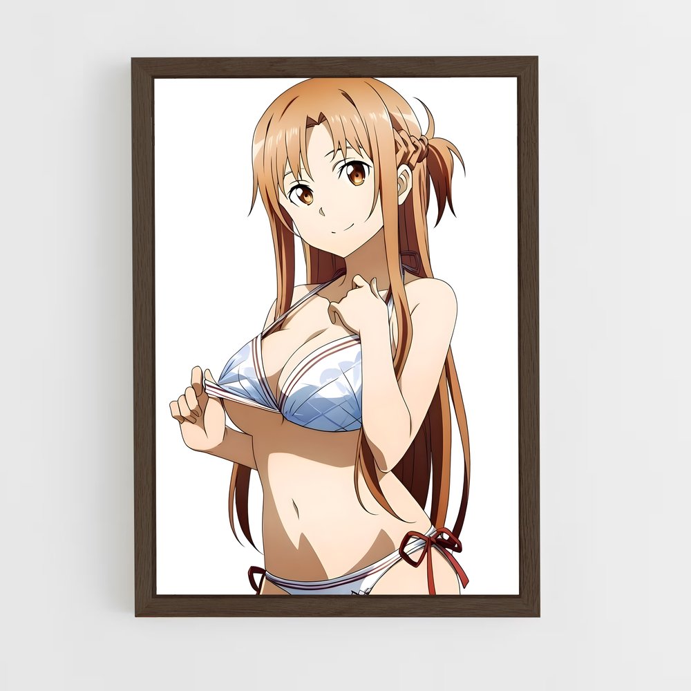 ap-asuna yuuki-5 cadre Bois foncé