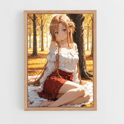 ap-asuna yuuki-6 cadre Bois clair