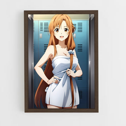 ap-asuna yuuki-8 cadre Bois foncé