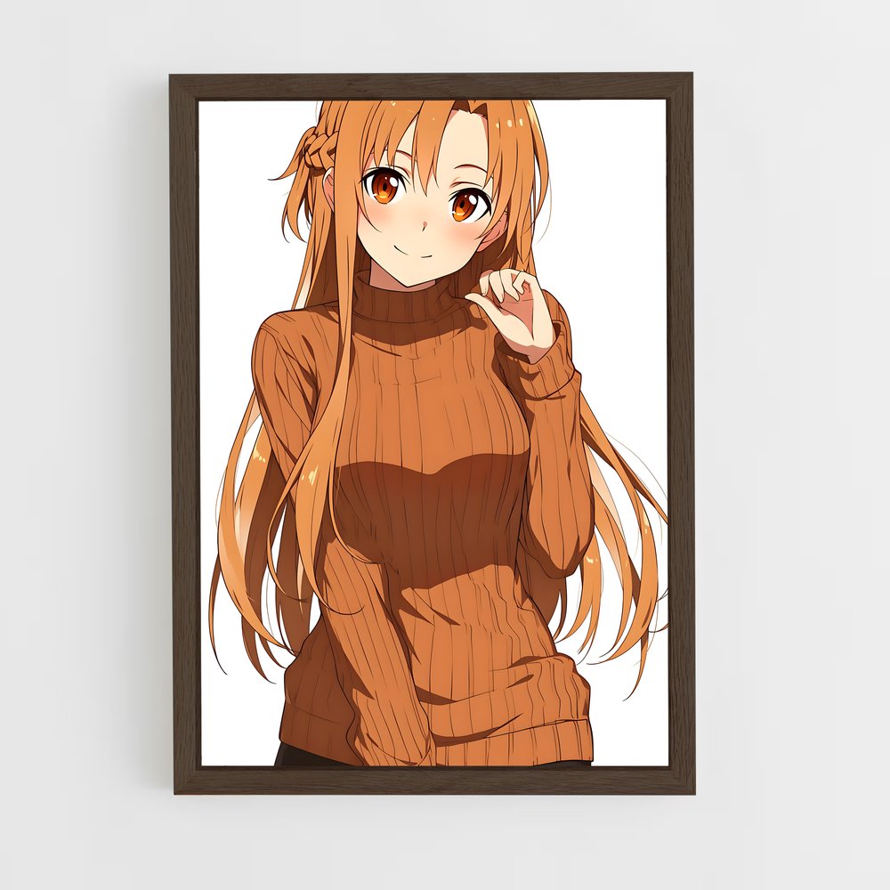 ap-asuna yuuki-9 cadre Bois foncé