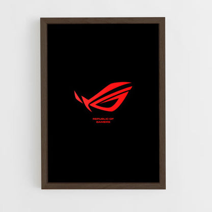 ap-asus rog-2 cadre Bois foncé