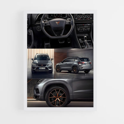 ap-ateca cupra-2 cadre Blanc