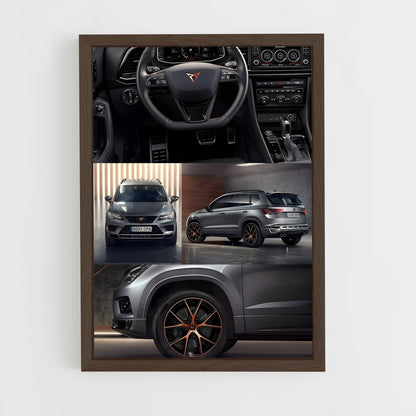 ap-ateca cupra-2 cadre Bois foncé