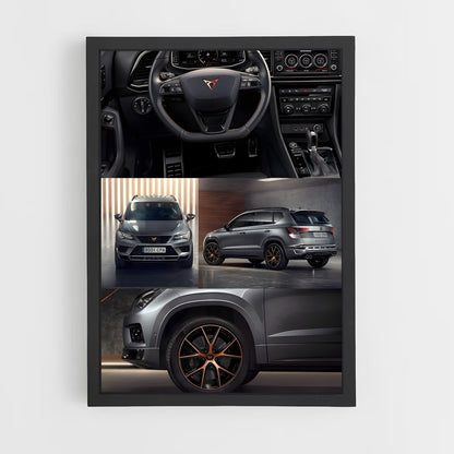 ap-ateca cupra-2 cadre Noir