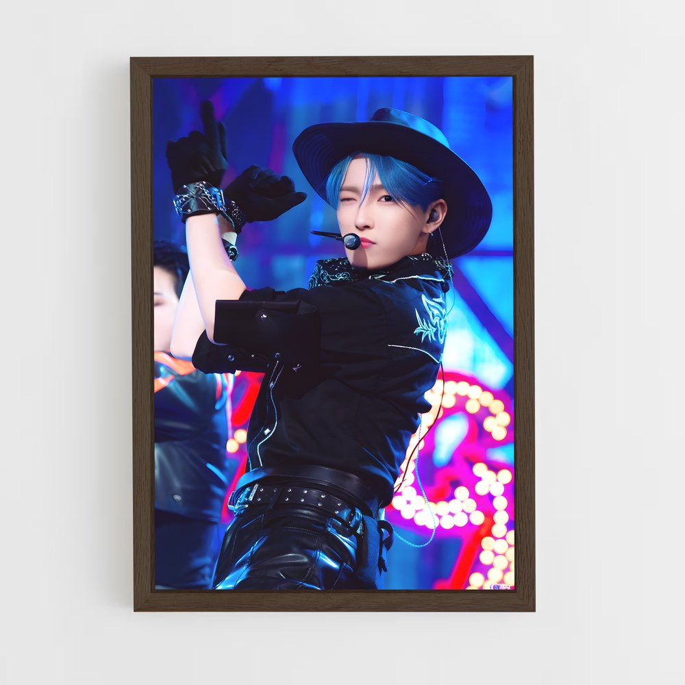 ap-ateez-1 cadre Bois foncé