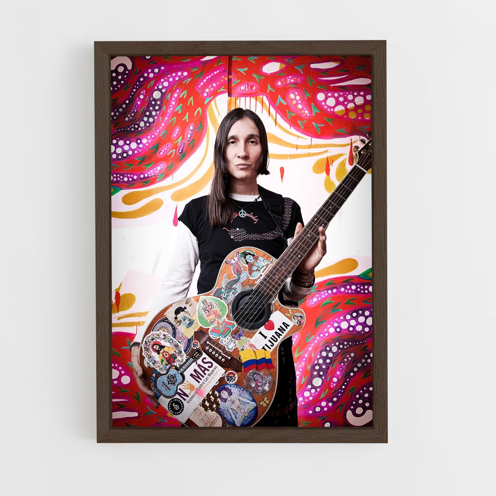 ap-aterciopelados-1 cadre Bois foncé
