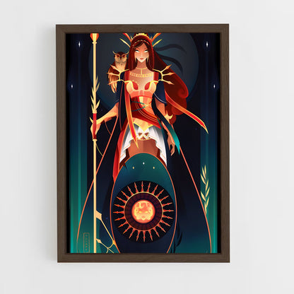 ap-athena-3 cadre Bois foncé