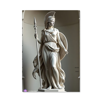 Poster Athena Guerrière