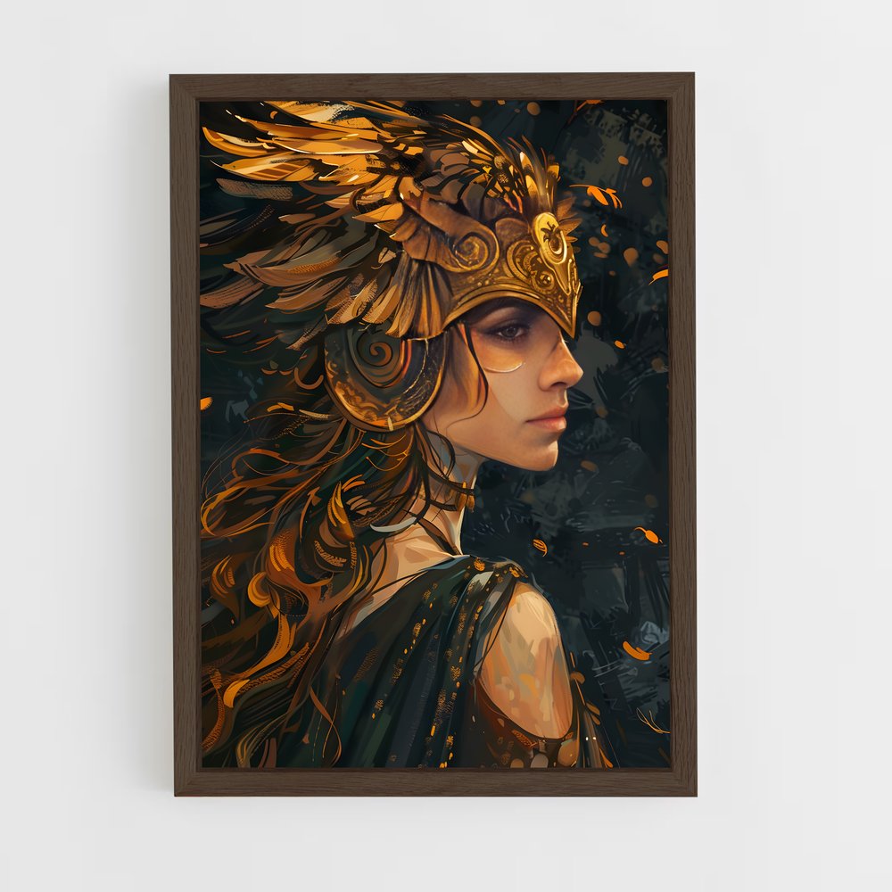 ap-athena-9 cadre Bois foncé