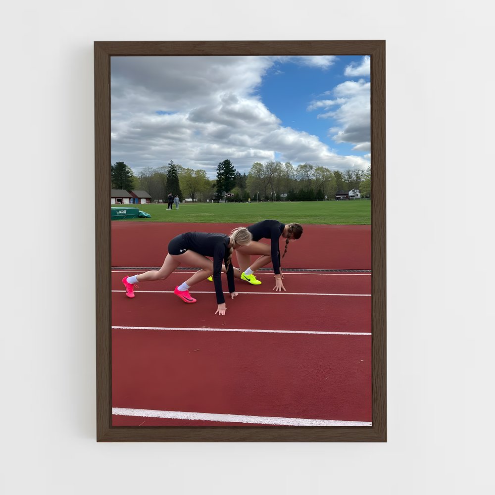 ap-athletism-4 cadre Bois foncé