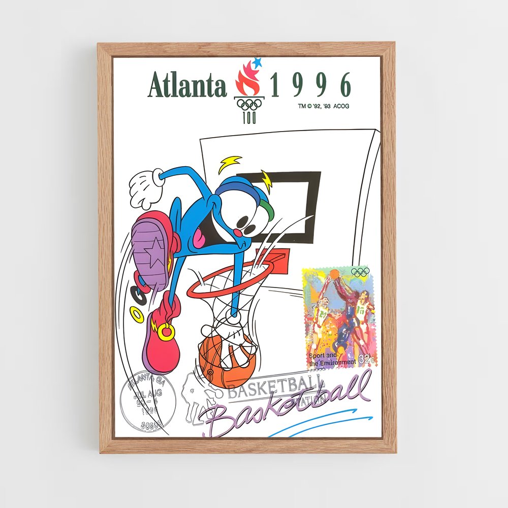 ap-atlanta 1996-1 cadre Bois clair