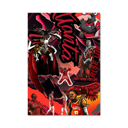 Poster Hawks en Action