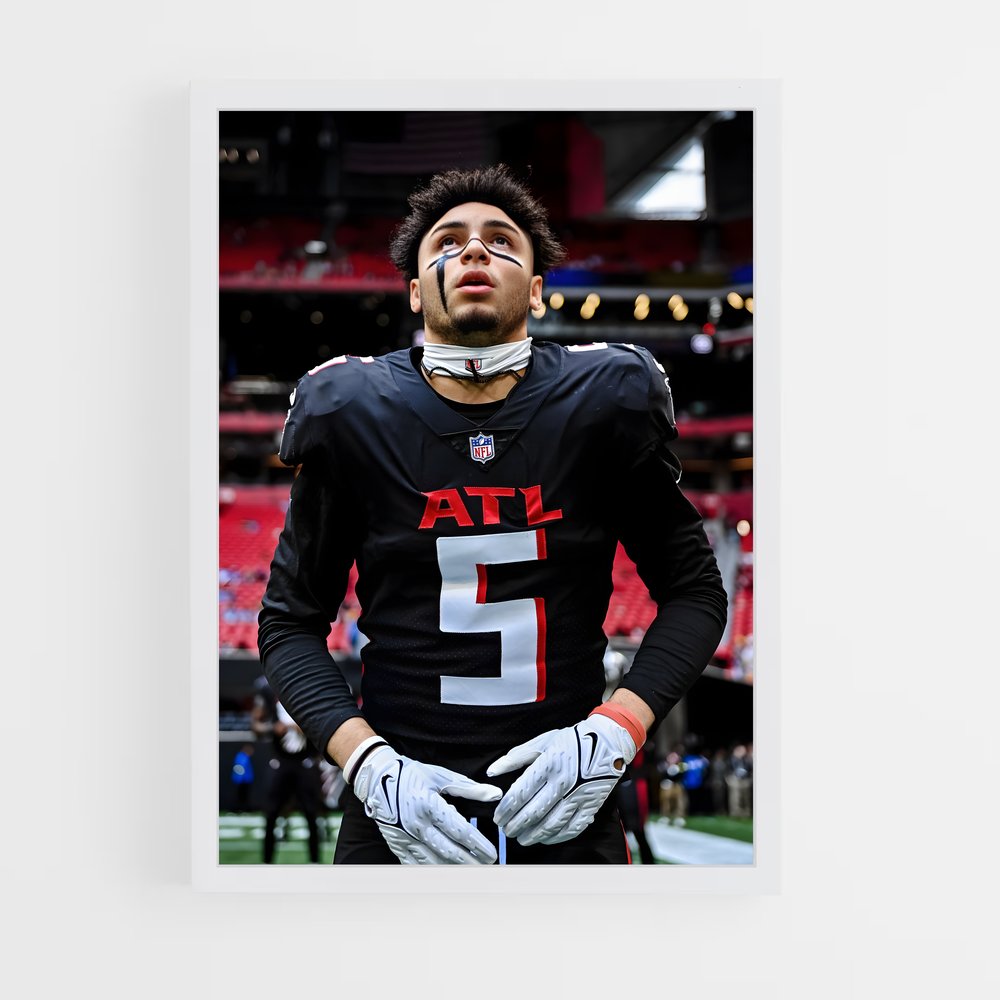ap-atlanta falcons-2 cadre Blanc