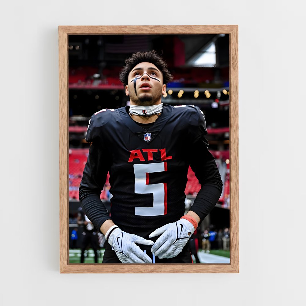 ap-atlanta falcons-2 cadre Bois clair