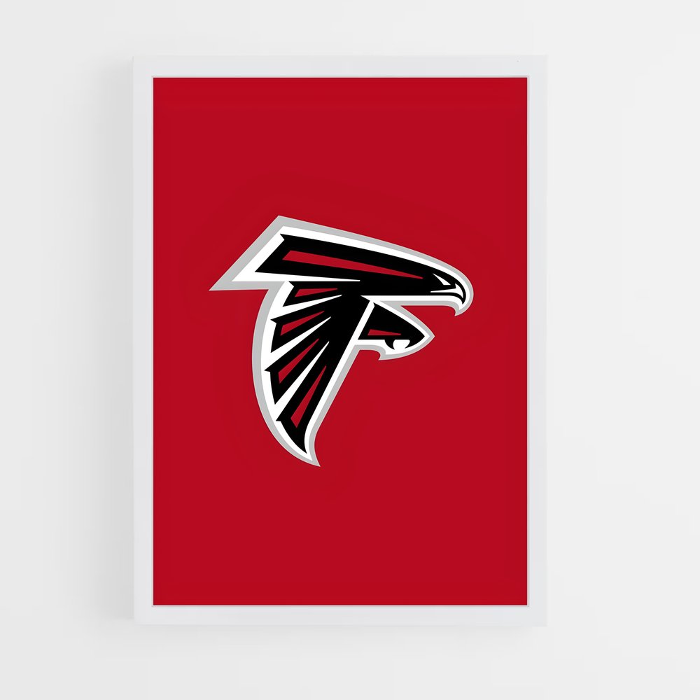 ap-atlanta falcons-4 cadre Blanc