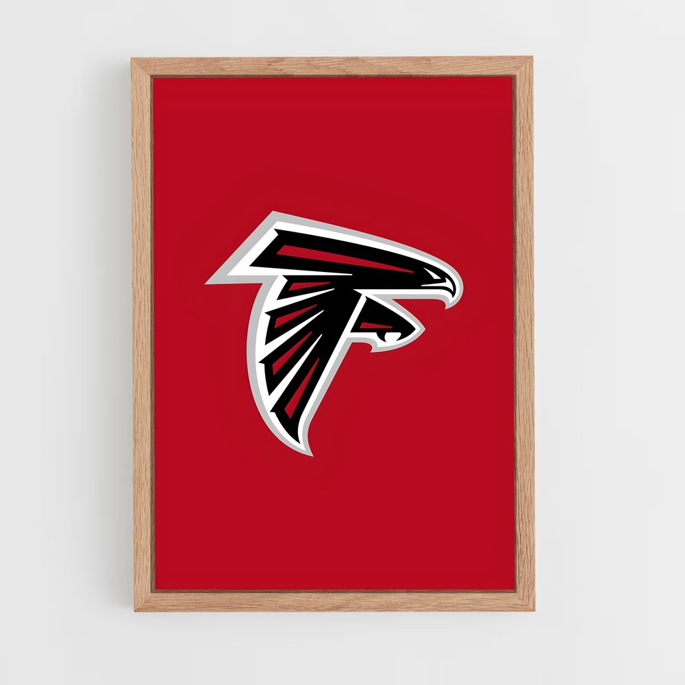 ap-atlanta falcons-4 cadre Bois clair