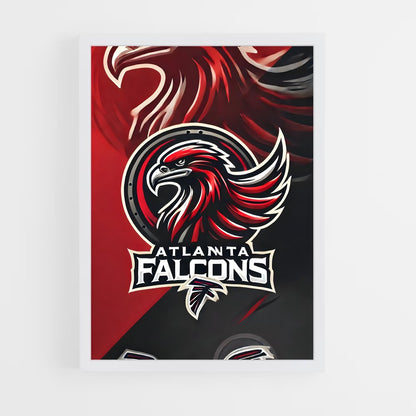 ap-atlanta falcons-5 cadre Blanc