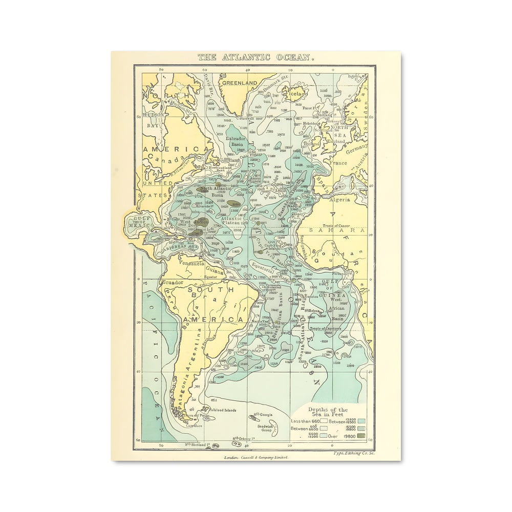Poster Océan Atlantique