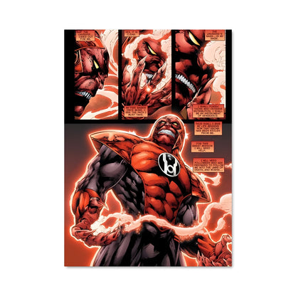 Poster Flash en Fureur