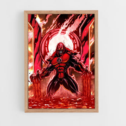 ap-atrocitus red lantern-1 cadre Bois clair