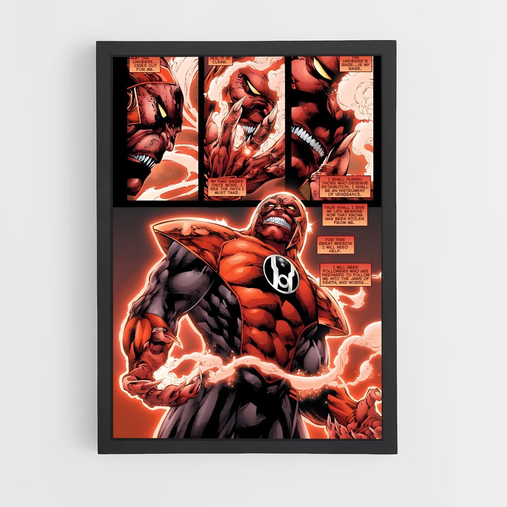 ap-atrocitus red lantern-11 cadre Noir