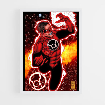ap-atrocitus red lantern-15 cadre Blanc