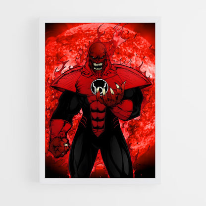ap-atrocitus red lantern-3 cadre Blanc