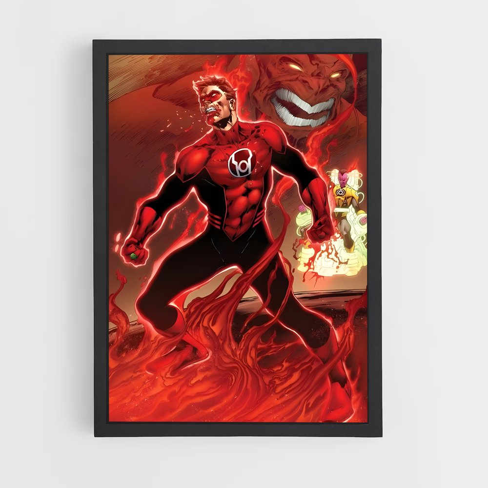 ap-atrocitus red lantern-8 cadre Noir
