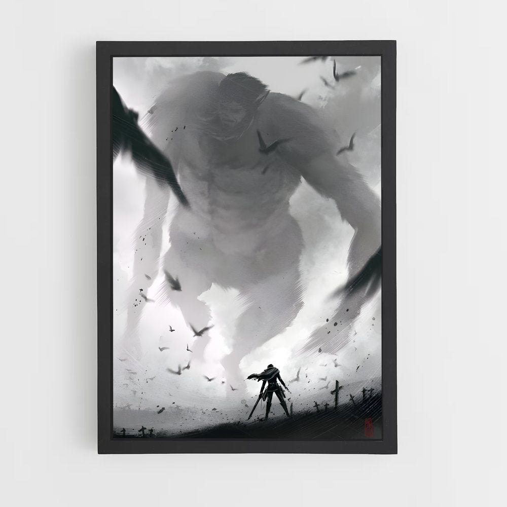 ap-attack on titan-10 cadre Noir