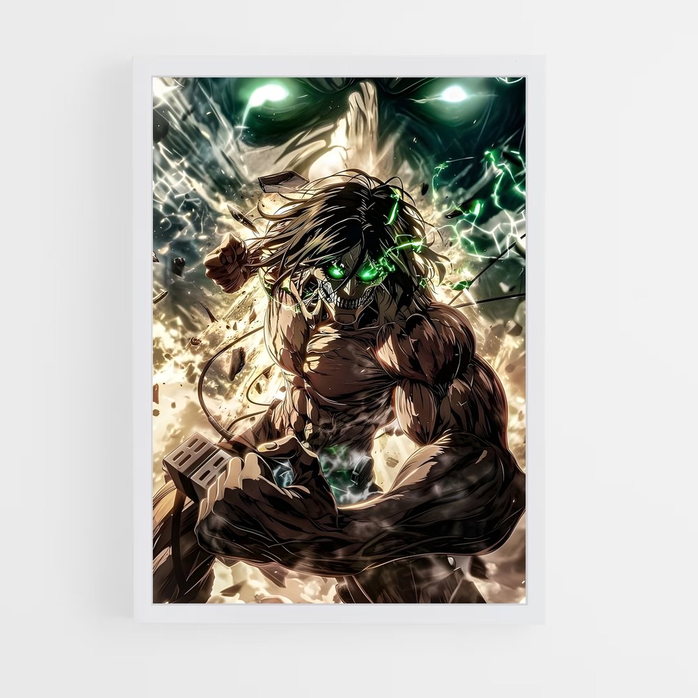 ap-attack on titan-2 cadre Blanc