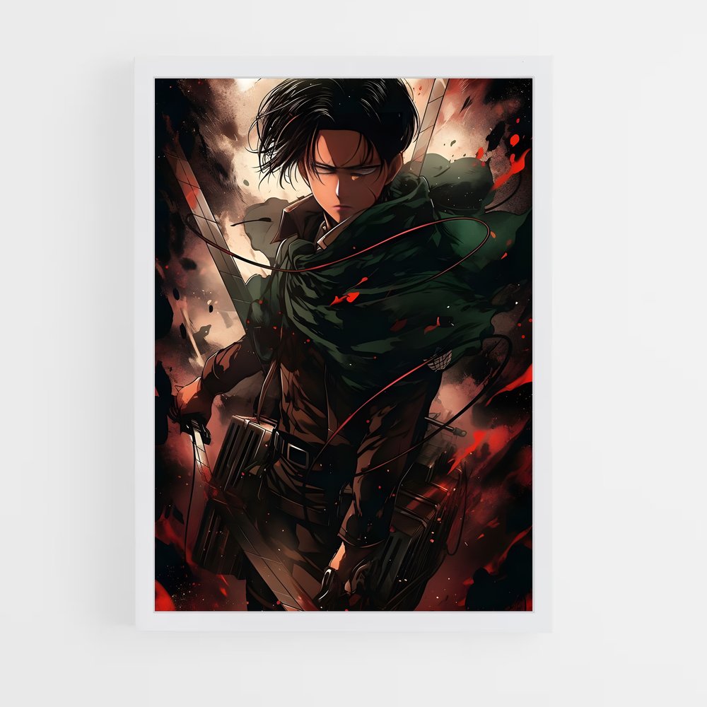 ap-attack on titan-5 cadre Blanc