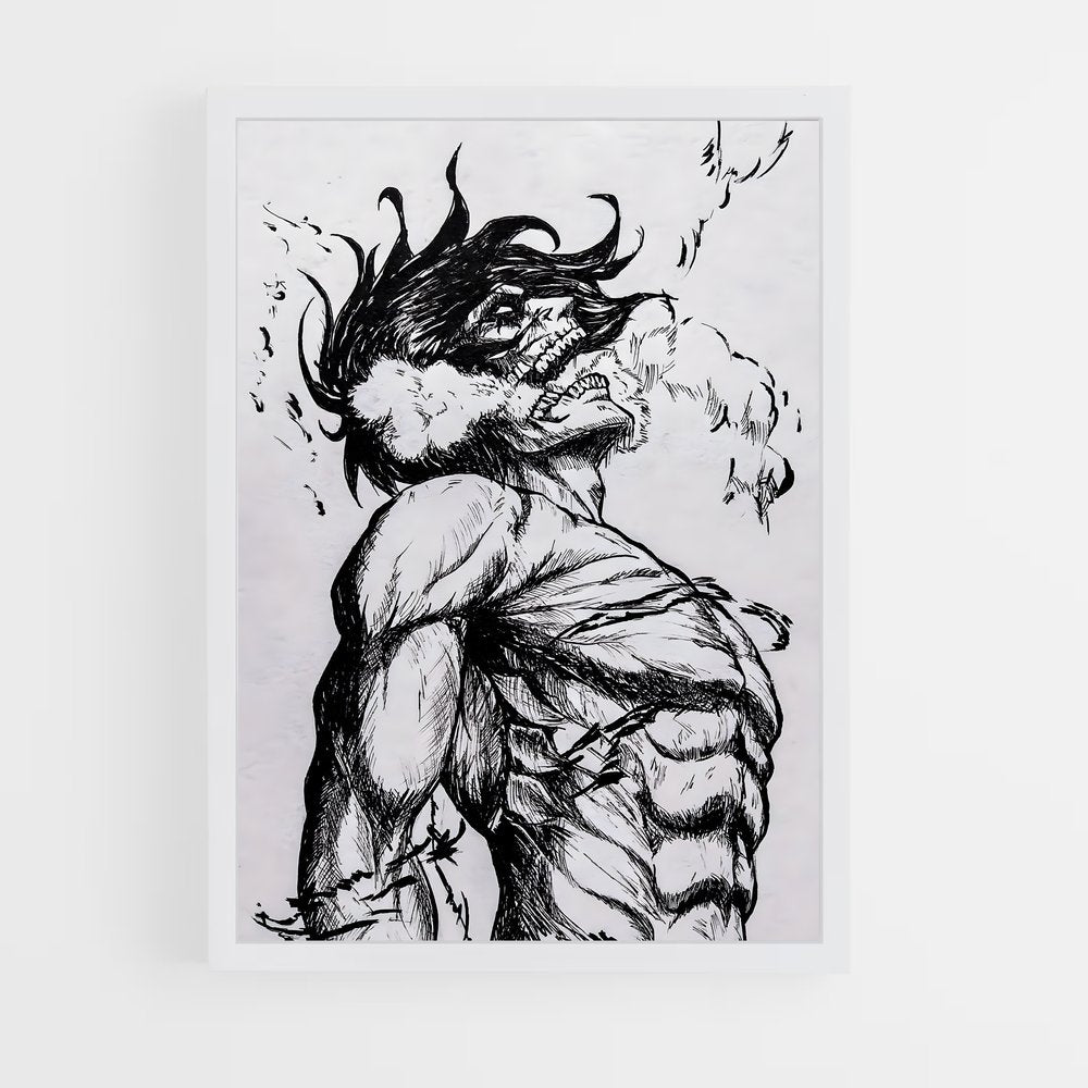 ap-attack on titan-7 cadre Blanc
