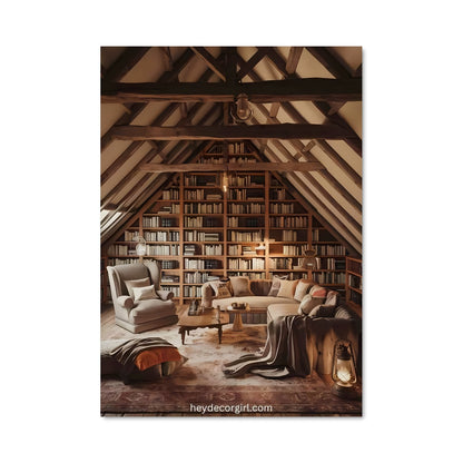 Poster Bibliothèque de Rêves