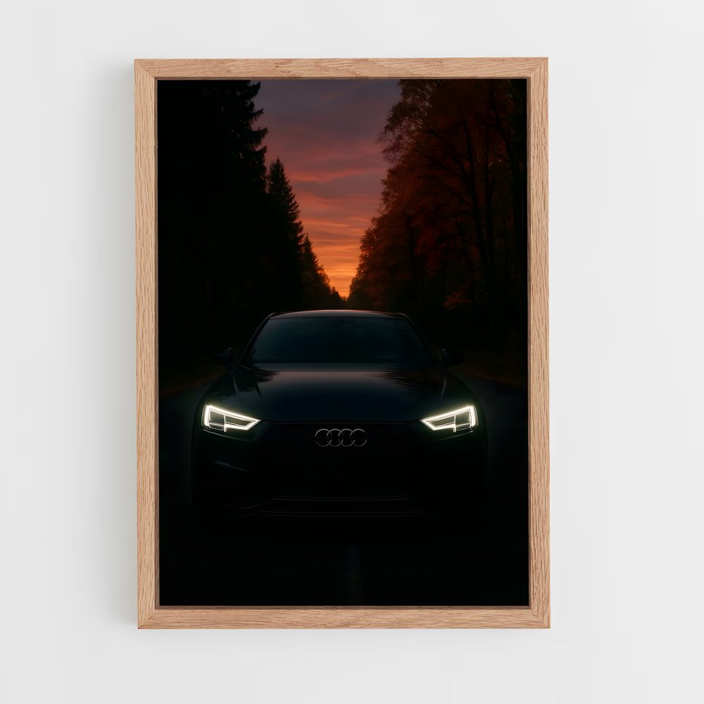 ap-audi-6 cadre Bois clair