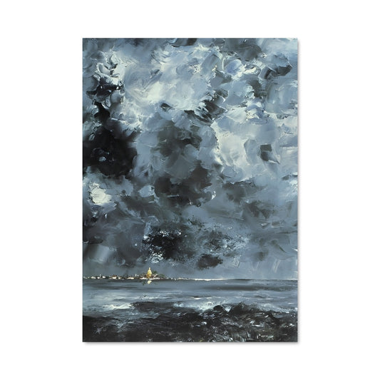 Poster Horizons Nuageux