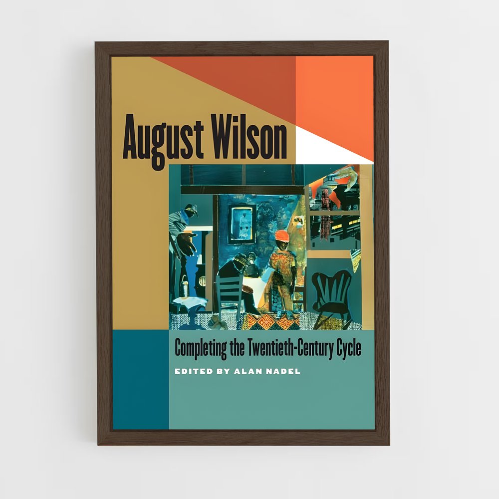 ap-august wilson-1 cadre Bois foncé