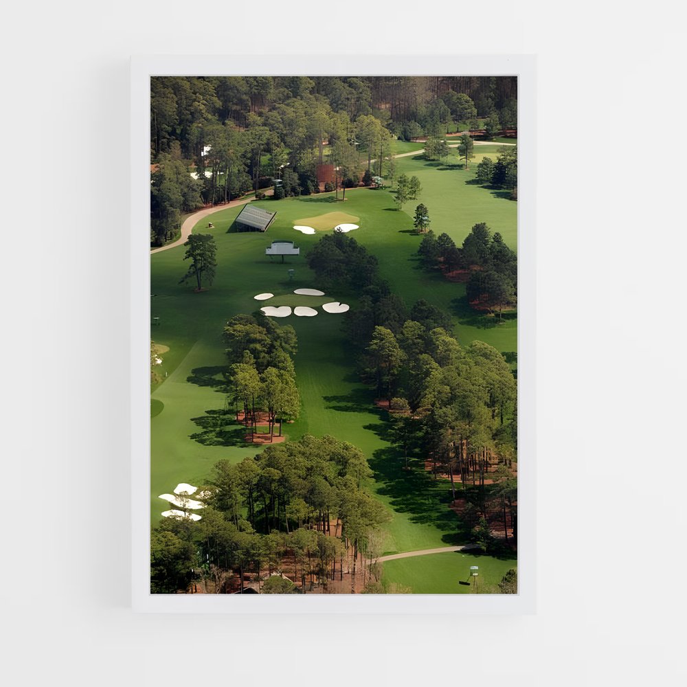 ap-augusta national golf club-4 cadre Blanc