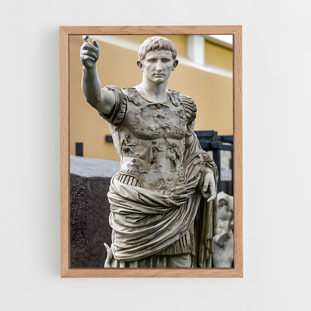 ap-augustus of prima porta-7 cadre Bois clair