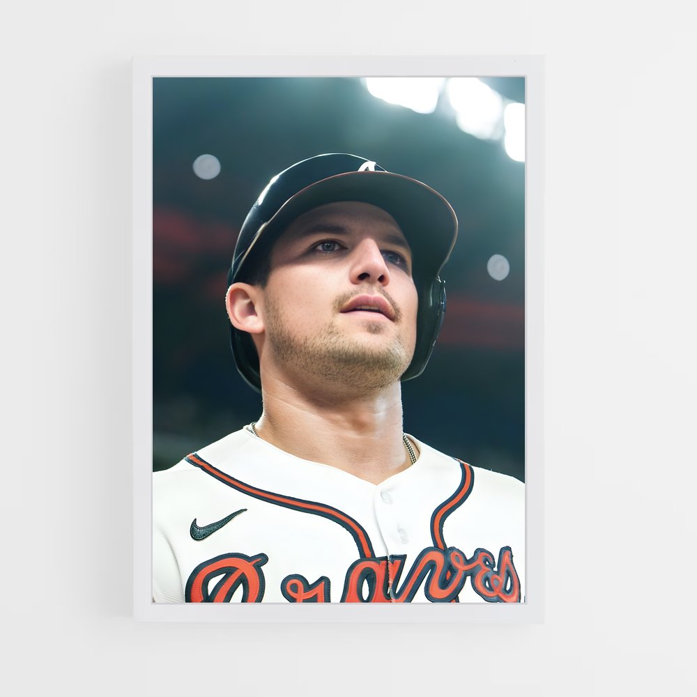 ap-austin riley-1 cadre Blanc