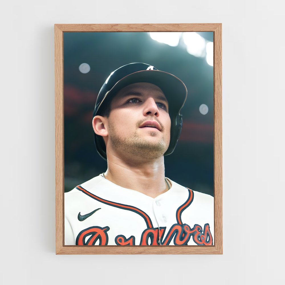 ap-austin riley-1 cadre Bois clair