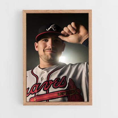ap-austin riley-3 cadre Bois clair