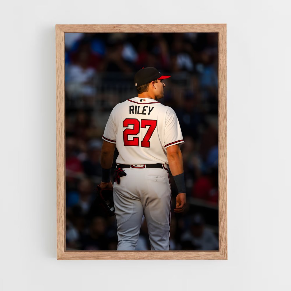 ap-austin riley-6 cadre Bois clair
