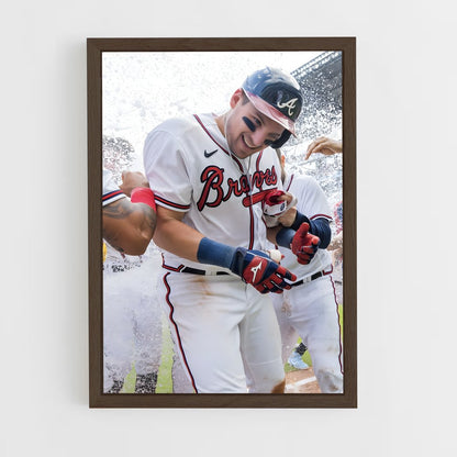 ap-austin riley-7 cadre Bois foncé
