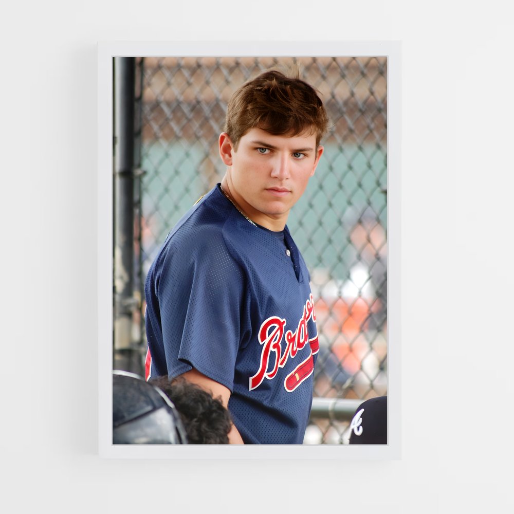 ap-austin riley-9 cadre Blanc